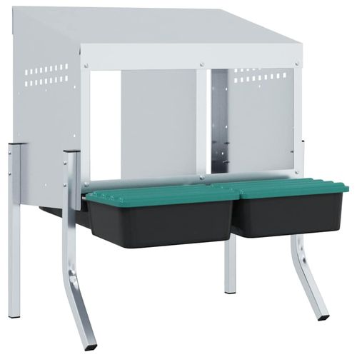 Kurnik 2-komorowy z nóżkami, ocynkowana stal na Arena.pl