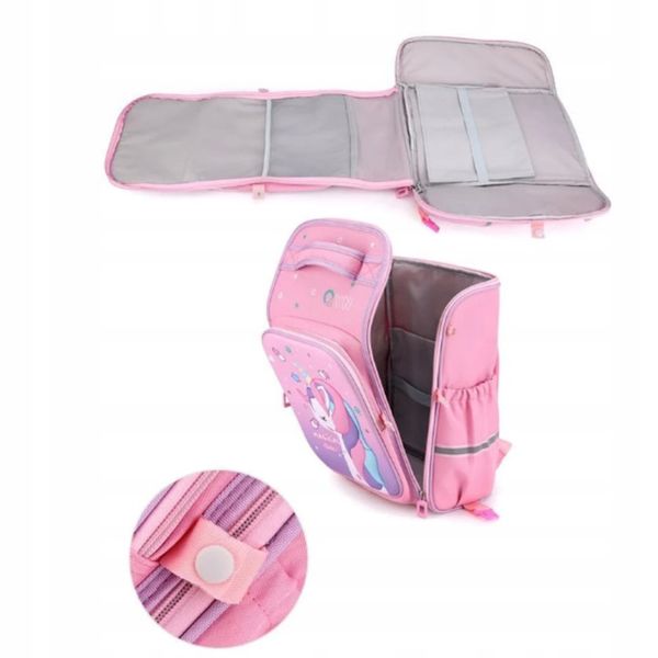 PLECAK PRZEDSZKOLNY PLECACZEK DLA DZIEWCZYNKI JEDNOROŻEC POJEMNY zdjęcie 9