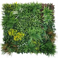 PANEL DEKORACYJNY ŚCIENNY ROŚLINNY ZIELONA ŚCIANA SZTUCZNA WIOSNA 100x100cm