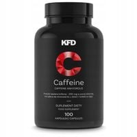 KFD CAFFEINE - KOFEINA - 200 mg - 100 kapsułek