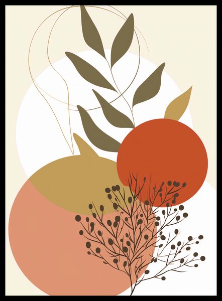 Plakat 40x55cm Impresja Jesieni zdjęcie 2