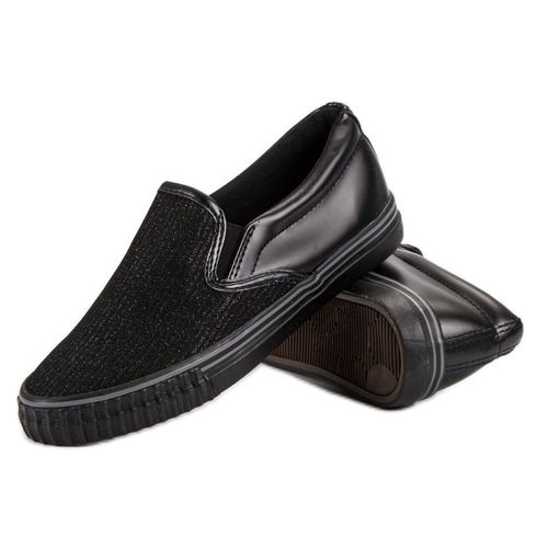 Czarne Trampki Slip On r.41 na Arena.pl