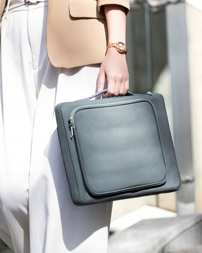 Wodoodporna torba na laptopa 14" InnoStyle Eco-Friendly, niebieska na Arena.pl