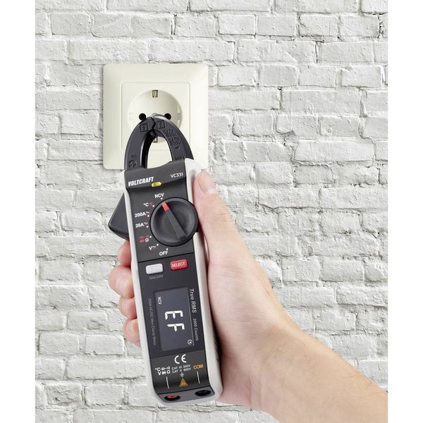 Miernik cęgowy MULTIMETR CAT II 600V CAT III 300V tester AC DC do 200A zdjęcie 5