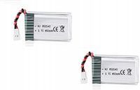 2 Akumulatory Lipo 850mAh 3.7V do dronów Syma X5SC X5SW RC