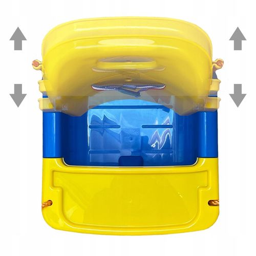 HUŚTAWKA DLA DZIECI OGRODOWA ZEWNĘTRZNA lub DOMOWA MODEL ZE STOLICZKIEM 4w1 na Arena.pl