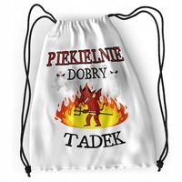 Plecak Dla Tadka Sportowy Szkolny Worek Torba Z Nadrukiem Ze Zdjęciem