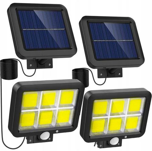 2x Lampa solarna LED z czujnikiem ruchu zmierzchu na Arena.pl