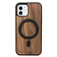 Drewniane Etui Bewood na iPhone 12/12 Pro Orzech Amerykański MagSafe