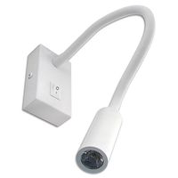 LAMPA ŚCIENNA LED 3W KINKIET DO CZYTANIA WŁĄCZNIK