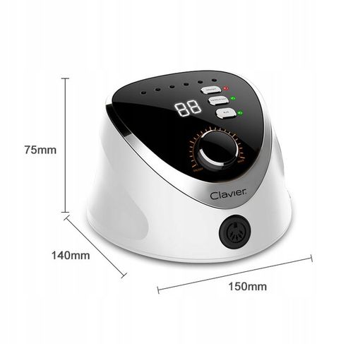 CLAVIER frezarka kosmetyczna do paznokci 65W BIAŁA na Arena.pl