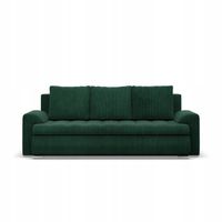 KANAPA FORESTA BUTELKOWA ZIELEŃ Rozkładana Wygodna Funkcja Spania POSO