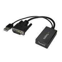 Adapter DisplayPort do DVI Startech DVI2DP2              Czarny