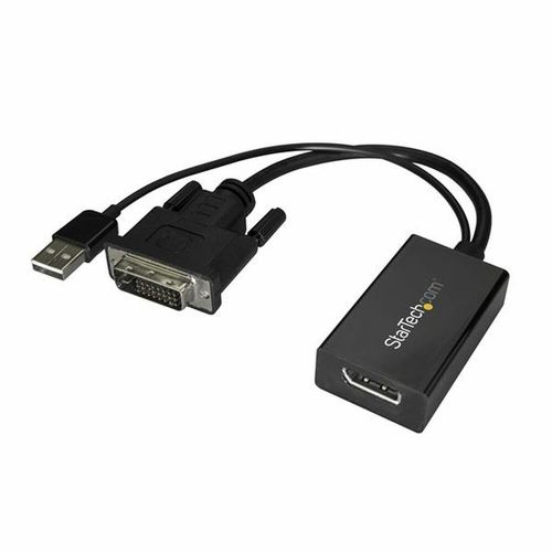 Adapter DisplayPort do DVI Startech DVI2DP2              Czarny na Arena.pl