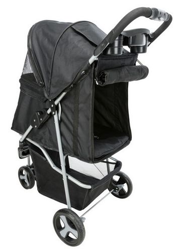 Wózek spacerowy dla psów kotów starszych chorych Trixie 47x100x80cm czarny na Arena.pl