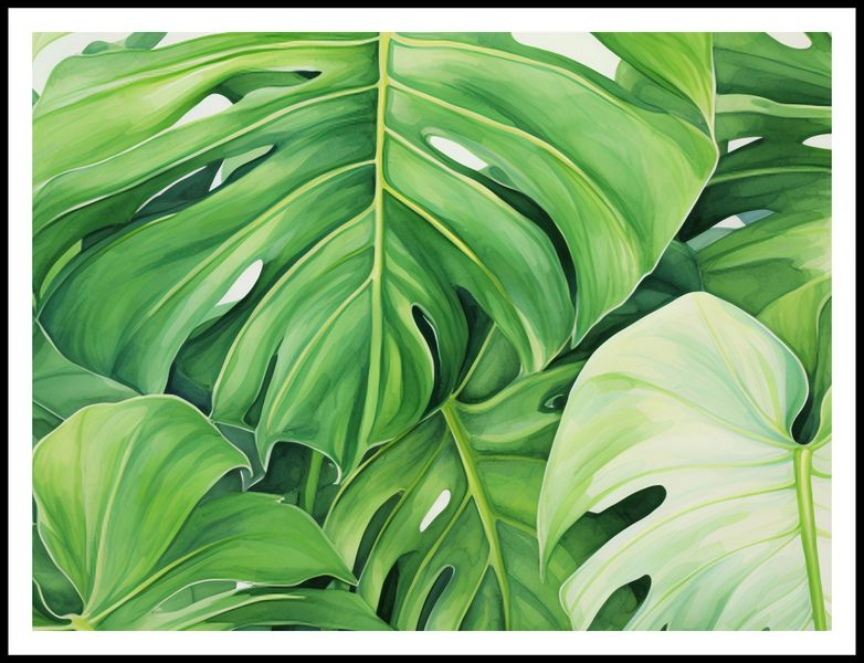 Plakat 100x75cm Tajemnice Liści zdjęcie 3