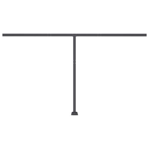 Automatycznie zwijana markiza, LED i czujnik wiatru, 400x300 cm na Arena.pl