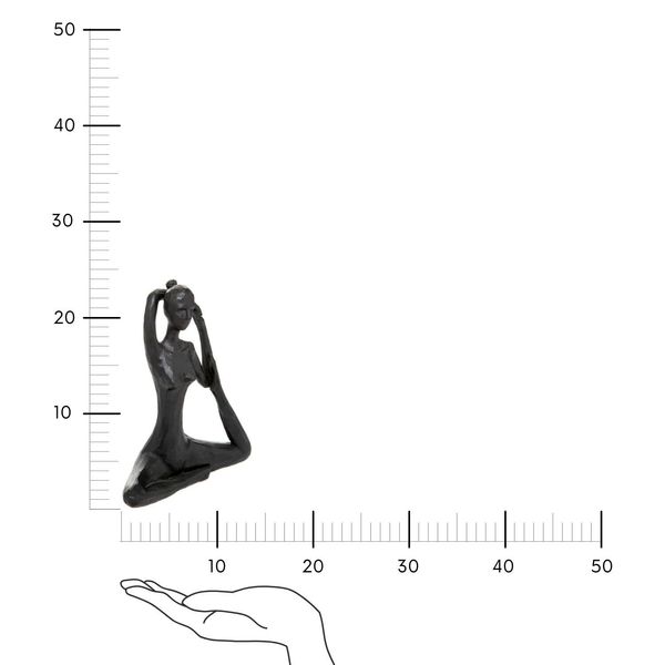 Figurka dekoracyjna Yoga noga wysoko zdjęcie 2
