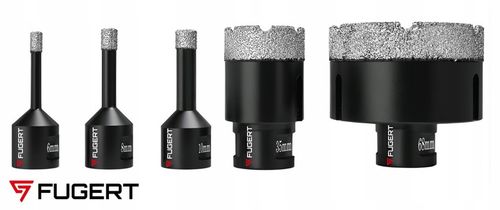 OTWORNICA DIAMENTOWA DO GRESU WIERTŁO ZESTAW OTWORNIC M14 6-68MM + na Arena.pl