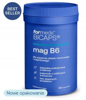 Bicaps MAG B6 60 cytrynian magnezu FORMEDS zdjęcie 2