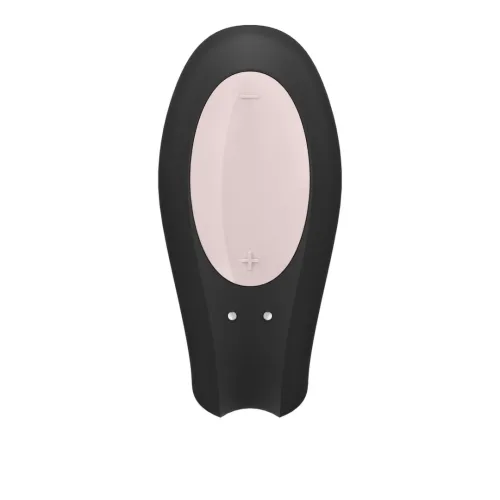 satisfyer double joy black - model do wspolnego użytkowania, czarny na Arena.pl