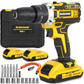 UDAROWA WIERTARKO WKRĘTARKA AKUMULATOROWA 2xAKUMULATOR 21V + WALIZKA