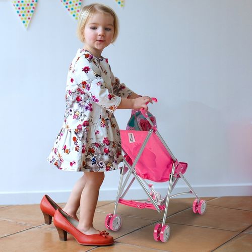 WÓZEK DLA LALEK SPACERÓWKA PARASOLKA JEDNOROŻEC LEKKI SKŁADANY SPACEROWY na Arena.pl