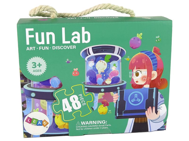 Puzzle Dla Dzieci Układanka Laboratorium 48 elem. zdjęcie 1