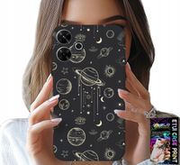 ETUI DO XIAOMI REDMI 13 4G - KOSMOS PLANETY GWIAZDY KSIĘŻYC + SZKŁO