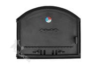 DRZWI C08 LEWE - 56X69 CM + TERMOMETR 0-250°C do pieca pizzy pizzeria żeliwne