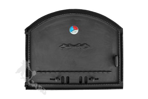 DRZWI C08 LEWE - 56X69 CM + TERMOMETR 0-250°C do pieca pizzy pizzeria żeliwne na Arena.pl