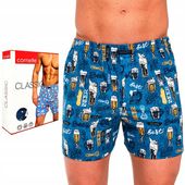 CORNETTE BOKSERKI CLASSIC luźne dużo wzorów SZORTY L