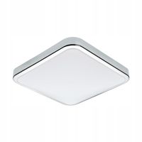PLAFON MANILVA 1 1X16W LED BIAŁY/CHROM 96229