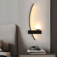 Kinkiet LED, 14 W, 3000 K, Kreatywny kinkiet łukowy