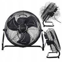 Wentylator podłogowy REGULACJA 120 stopni 3 prędkości 14 cali 60 W Sygonix