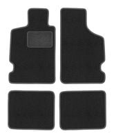Dywaniki welurowe LUX Citroen Saxo 1996-2003 hatchback grafitowe