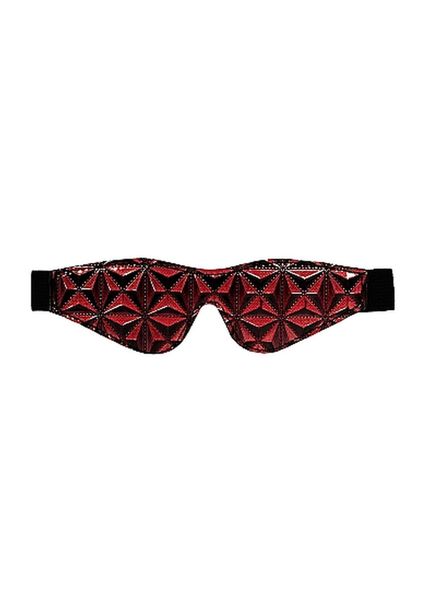 Luxury Eye Mask - Burgundy zdjęcie 2