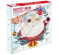 diamond dotz dotz box christmas trio santa 4844
