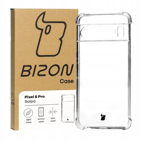 Etui przezroczyste Bizon do Pixel 8 Pro, obudowa zdjęcie 5