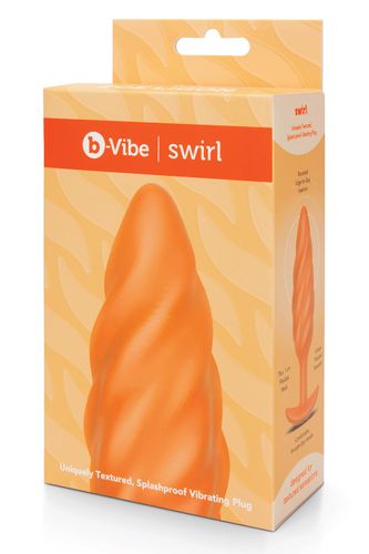 b-vibe swirl texture plug orange na Arena.pl