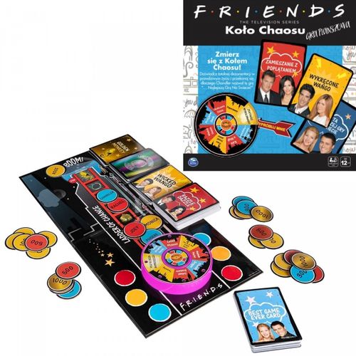 SPIN MASTER GRA FRIENDS KOŁO CHAOSU na Arena.pl