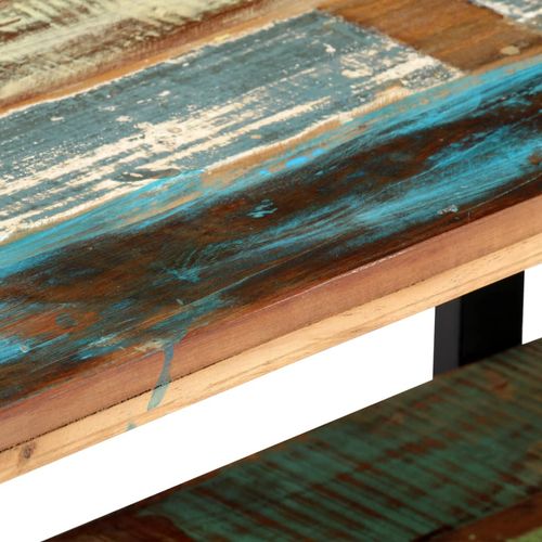 Szafka pod TV, 130 x 40 x 40 cm, lite drewno z odzysku na Arena.pl