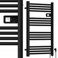 GRZEJNIK ŁAZIENKOWY ELEKTRYCZNY DRABINKA ŚCIENNY TERMOSTAT DUŻA MOC 500W