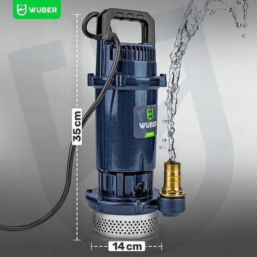 POMPA DO WODY BRUDNEJ CZYSTEJ ZANURZENIOWA SITKO SITO SZAMBA 1" WUBER na Arena.pl