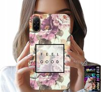 ETUI DO SAMSUNG GALAXY A07 4G - KWIATISTY WZÓR, MODNE DAMSKIE + SZKŁO