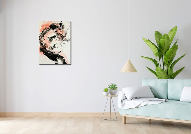 Obraz 50x70cm Smocza Furia zdjęcie 2