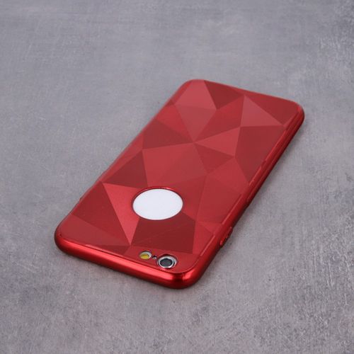 Nakładka Geometric Shine do iPhone 6 Plus czerwona na Arena.pl