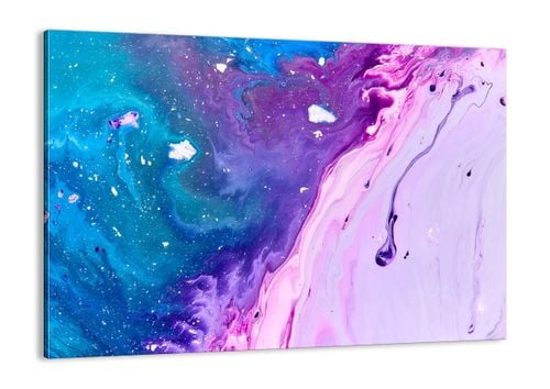 Obraz Na Płótnie - Kompozycja Błekit - 70X50 Cm - Aa70X50-3824 na Arena.pl