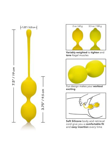 Kegel Training Set Lemon Yellow na Arena.pl