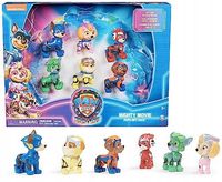 PSI PATROL ZESTAW 6 FIGUREK PIESKI THE MIGHTY MOVIE WIELKI SKYE CHASE ROCKY